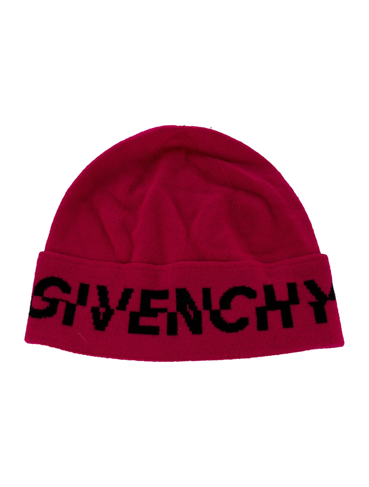 Givenchy Wool Logo Knitted Beanie