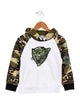 Givenchy toddler boys' green and white sweater