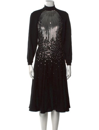 Givenchy Wool Midi Length Dress