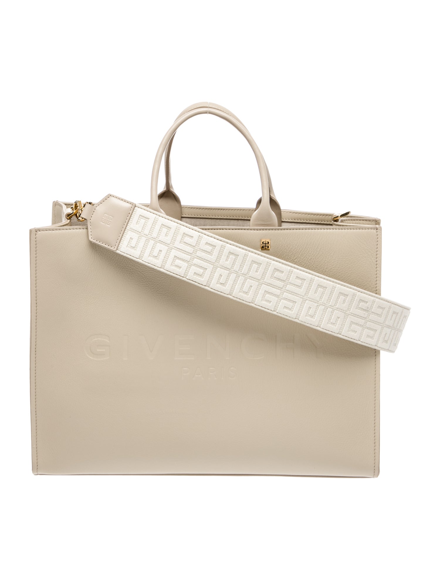 Givenchy Leather G-Tote Bag.