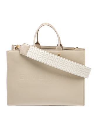 Givenchy Leather G-Tote Bag.