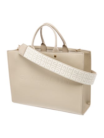 Givenchy Leather G-Tote Bag.