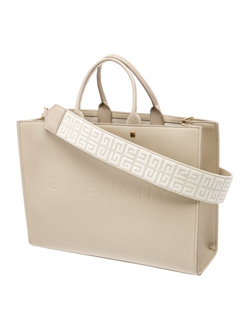 Givenchy Leather G-Tote Bag.
