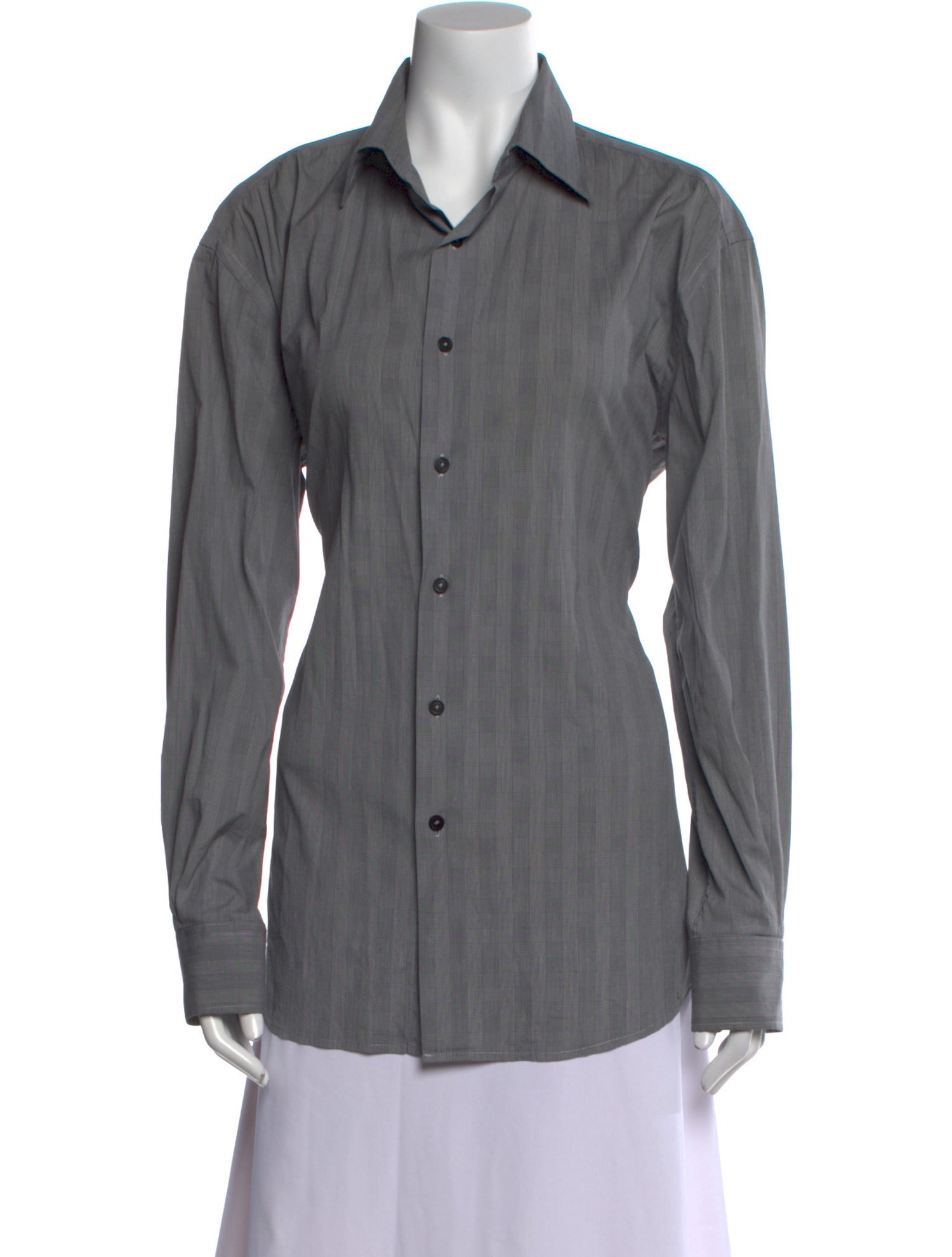 Givenchy Long Sleeve Button-Up Top