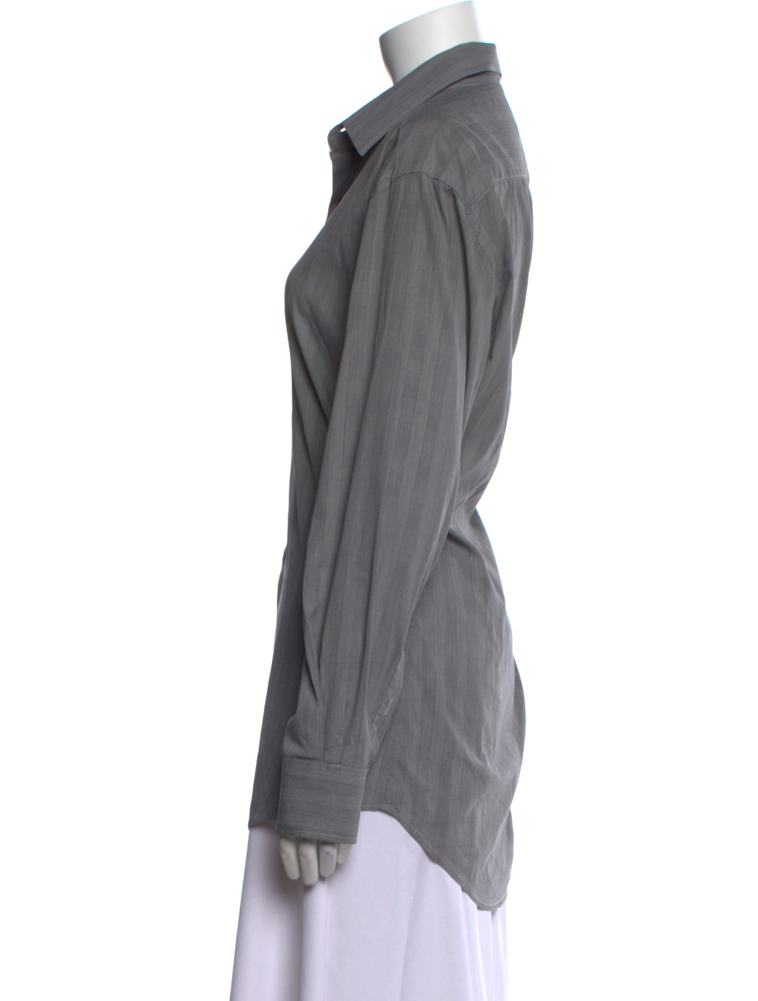 Givenchy Long Sleeve Button-Up Top