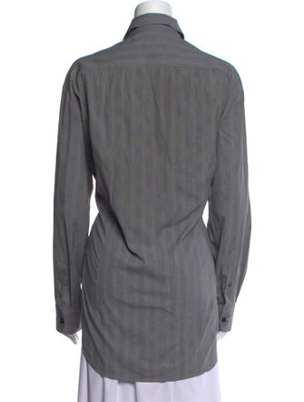 Givenchy Long Sleeve Button-Up Top