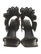 Givenchy Leather Ruffle Embellishment Sandals