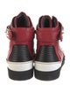 Givenchy Leather Colorblock Pattern Sneakers