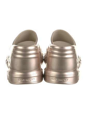 Givenchy Rubber Cutout Accent Slides