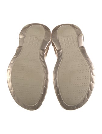 Givenchy Rubber Cutout Accent Slides