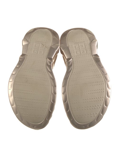 Givenchy Rubber Cutout Accent Slides