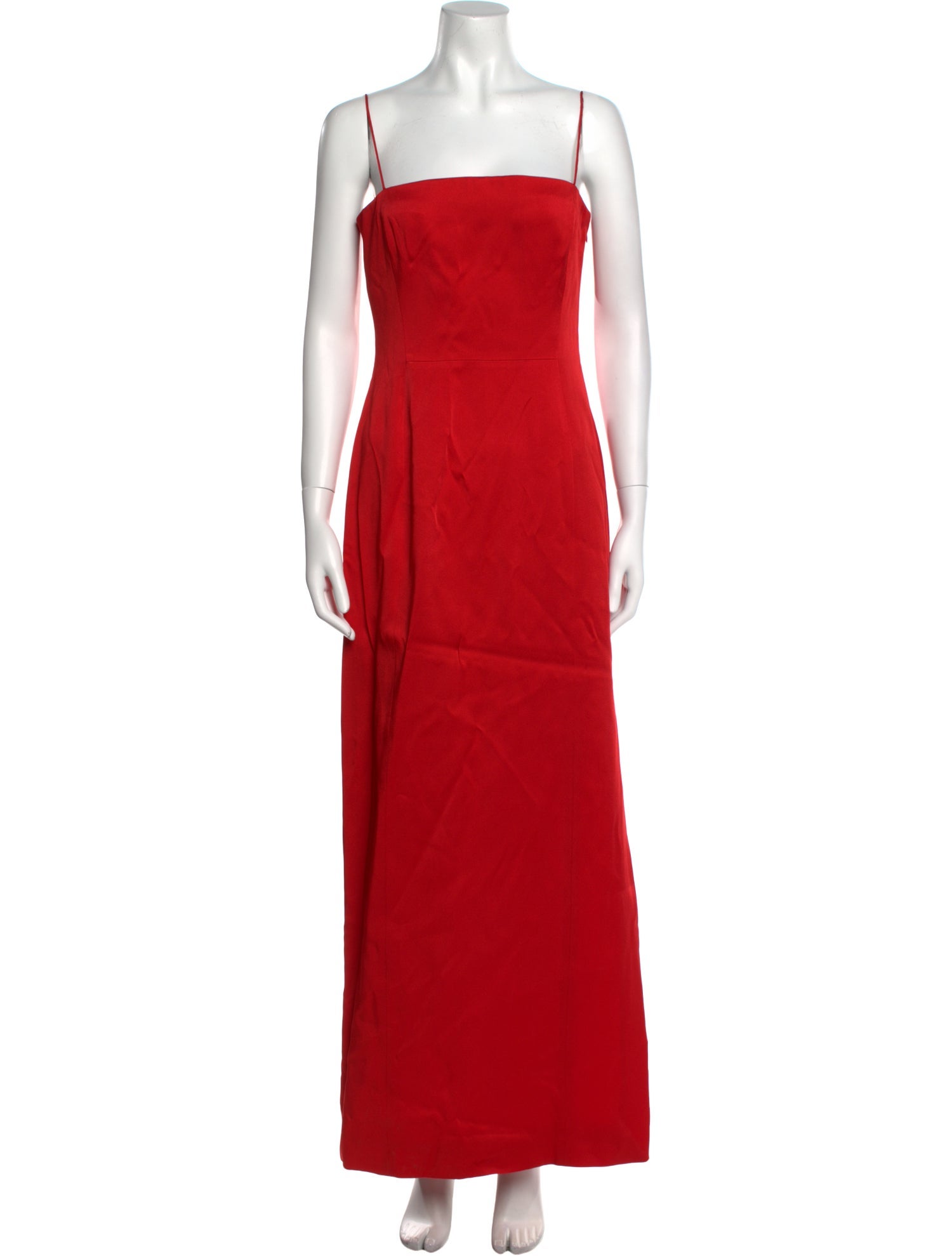Givenchy Square Neckline Long Dress