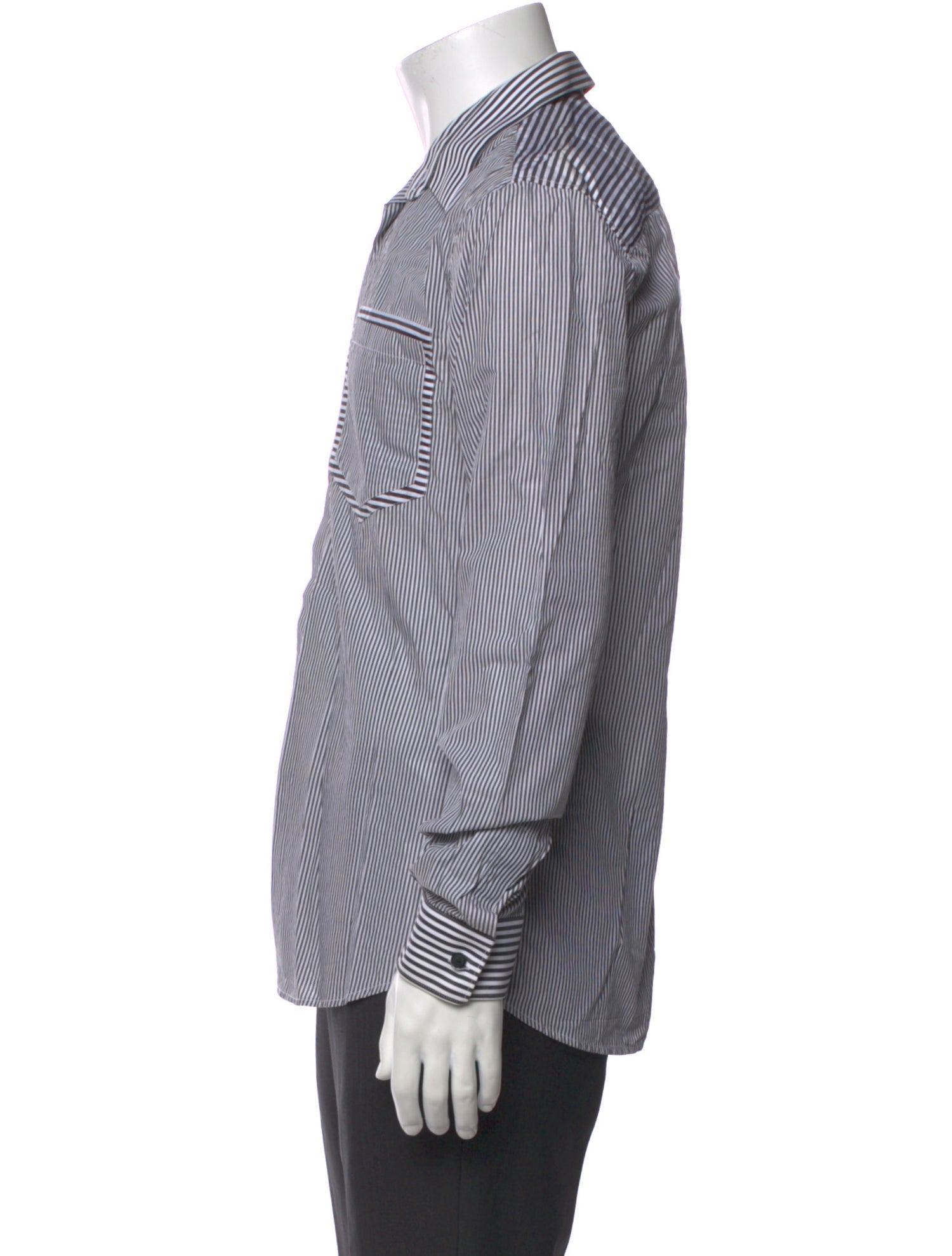 Givenchy Striped Long Sleeve Shirt