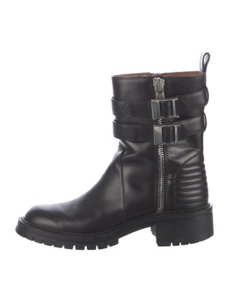 Givenchy Leather Moto Boots