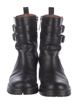 Givenchy Leather Moto Boots