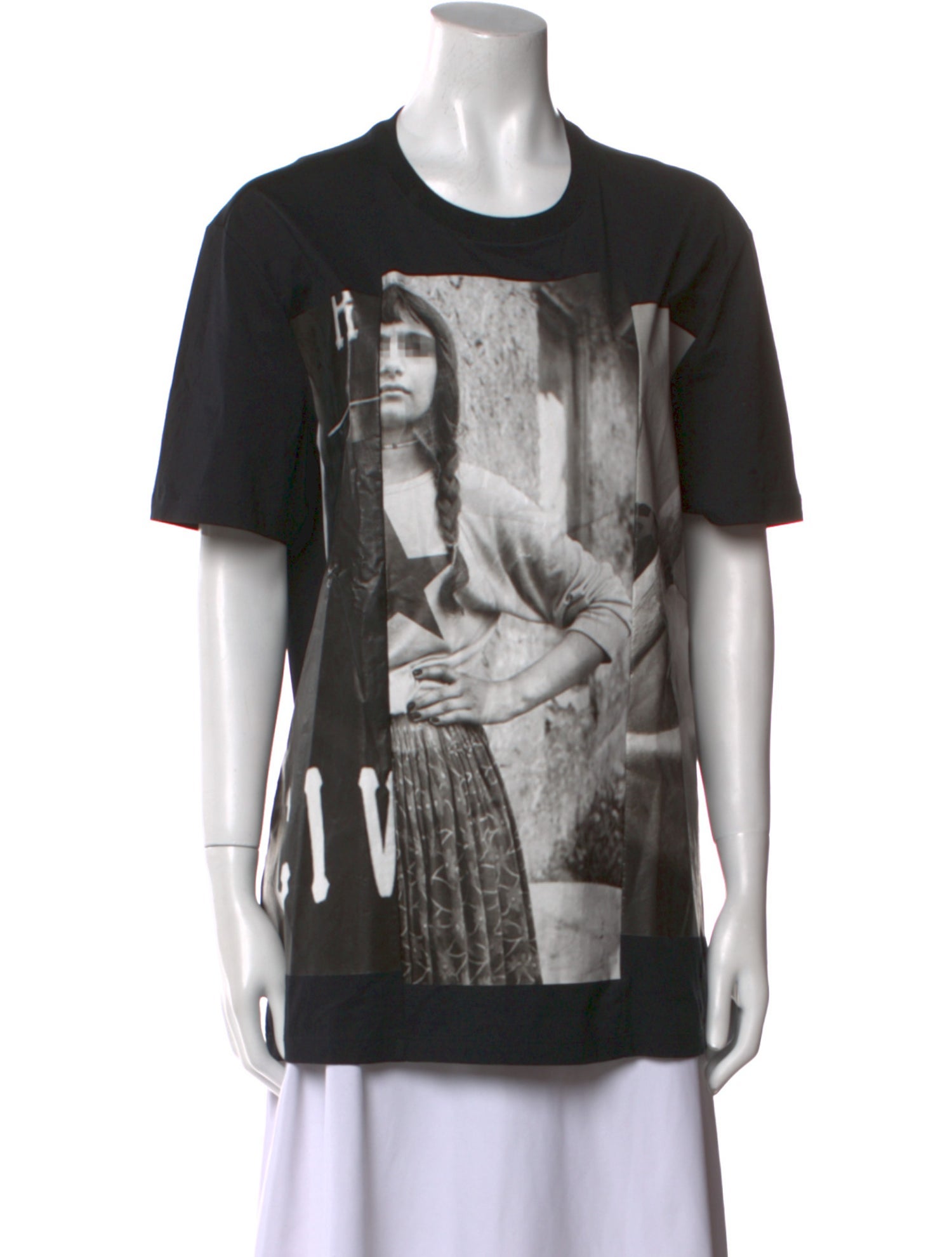 Givenchy Graphic Print Crew Neck T-Shirt