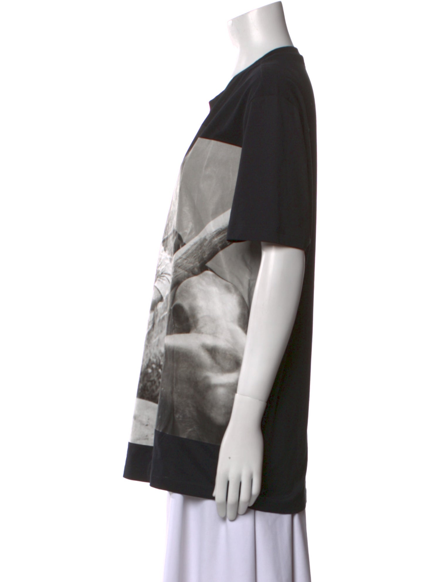 Givenchy Graphic Print Crew Neck T-Shirt