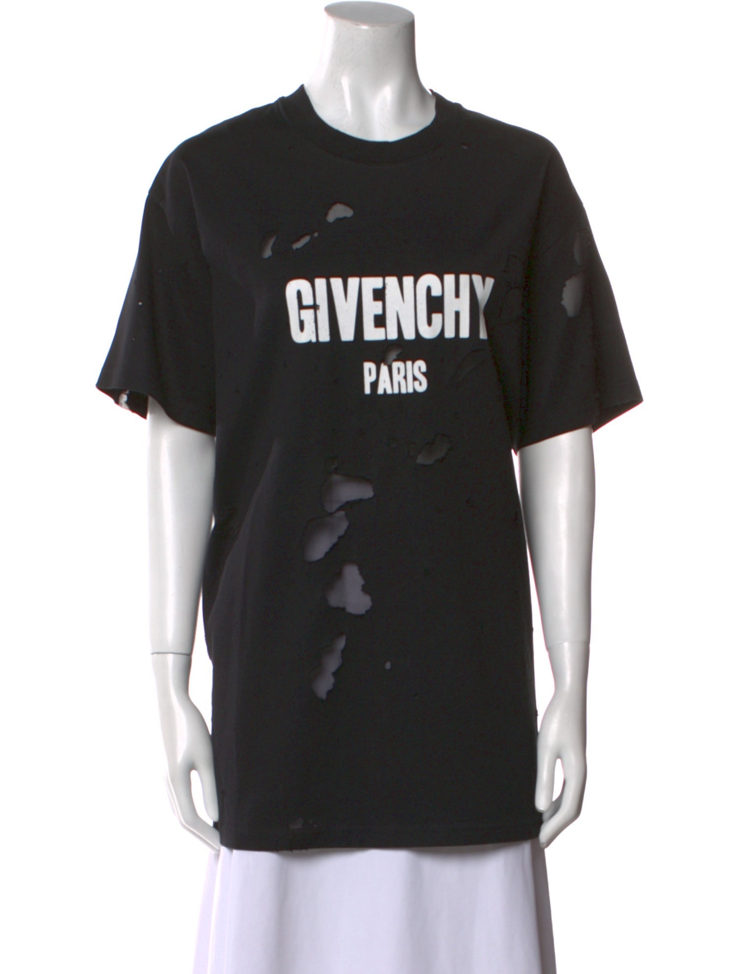 Givenchy Graphic Print Crew Neck T-Shirt