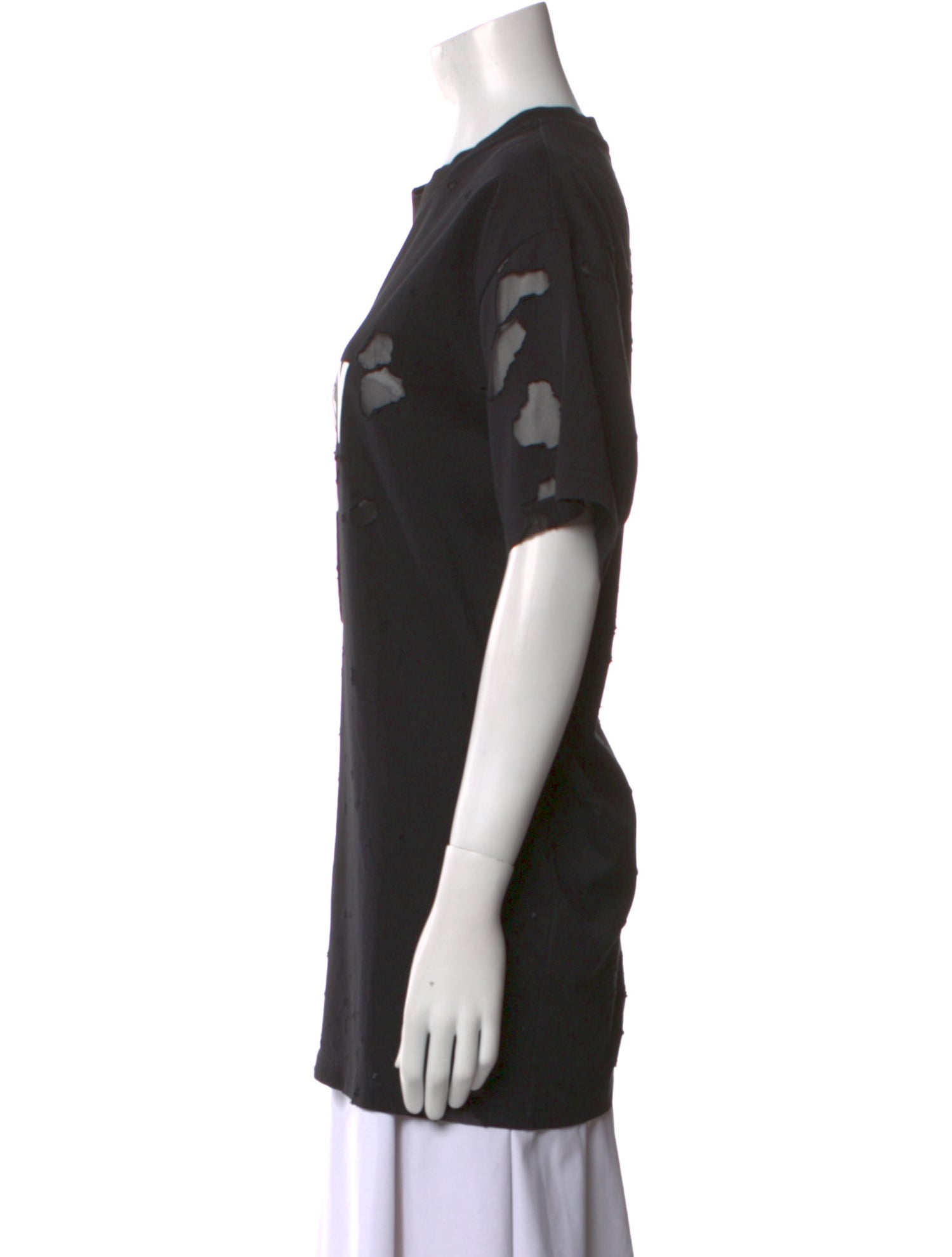 Givenchy Graphic Print Crew Neck T-Shirt