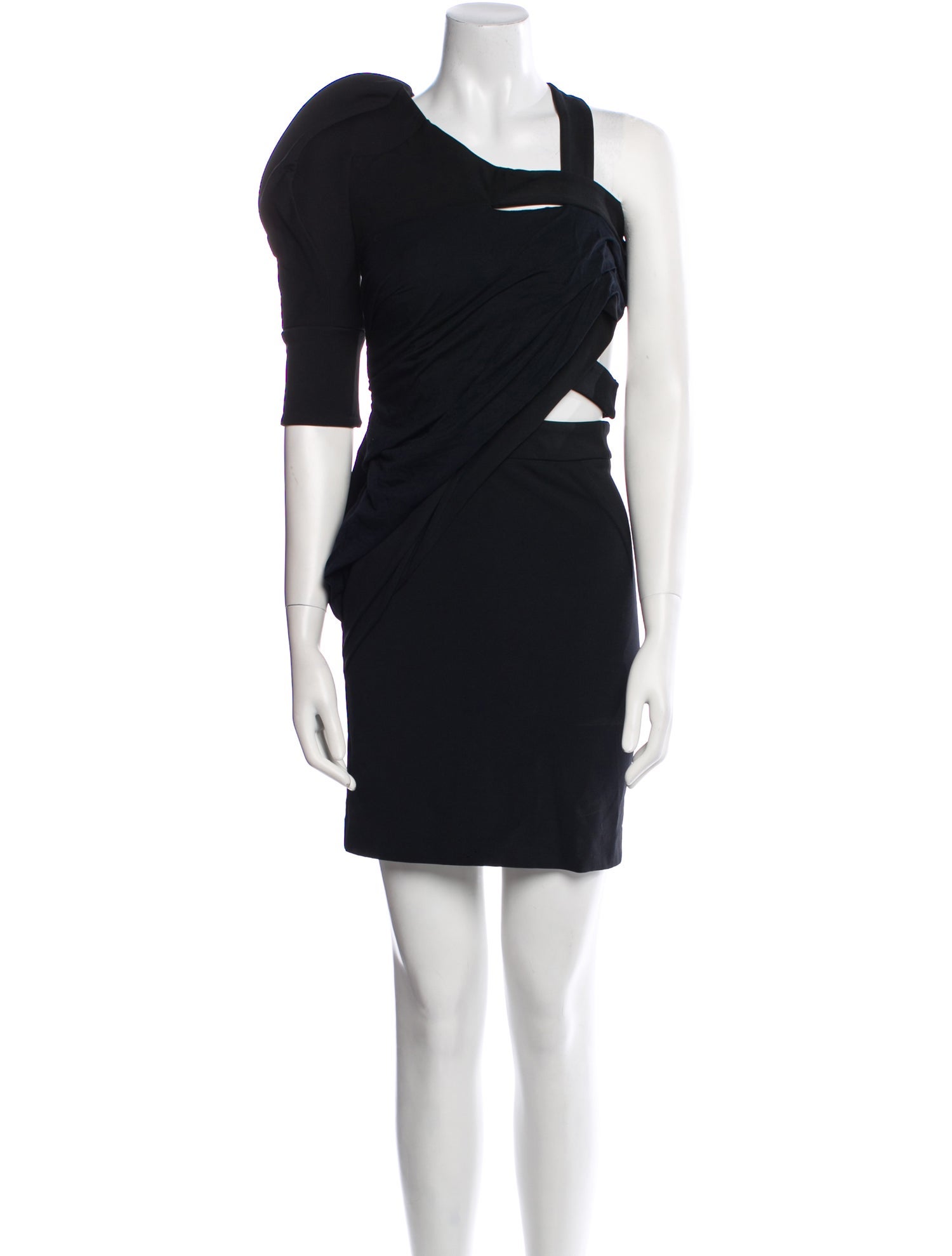 Givenchy One-Shoulder Mini Dress