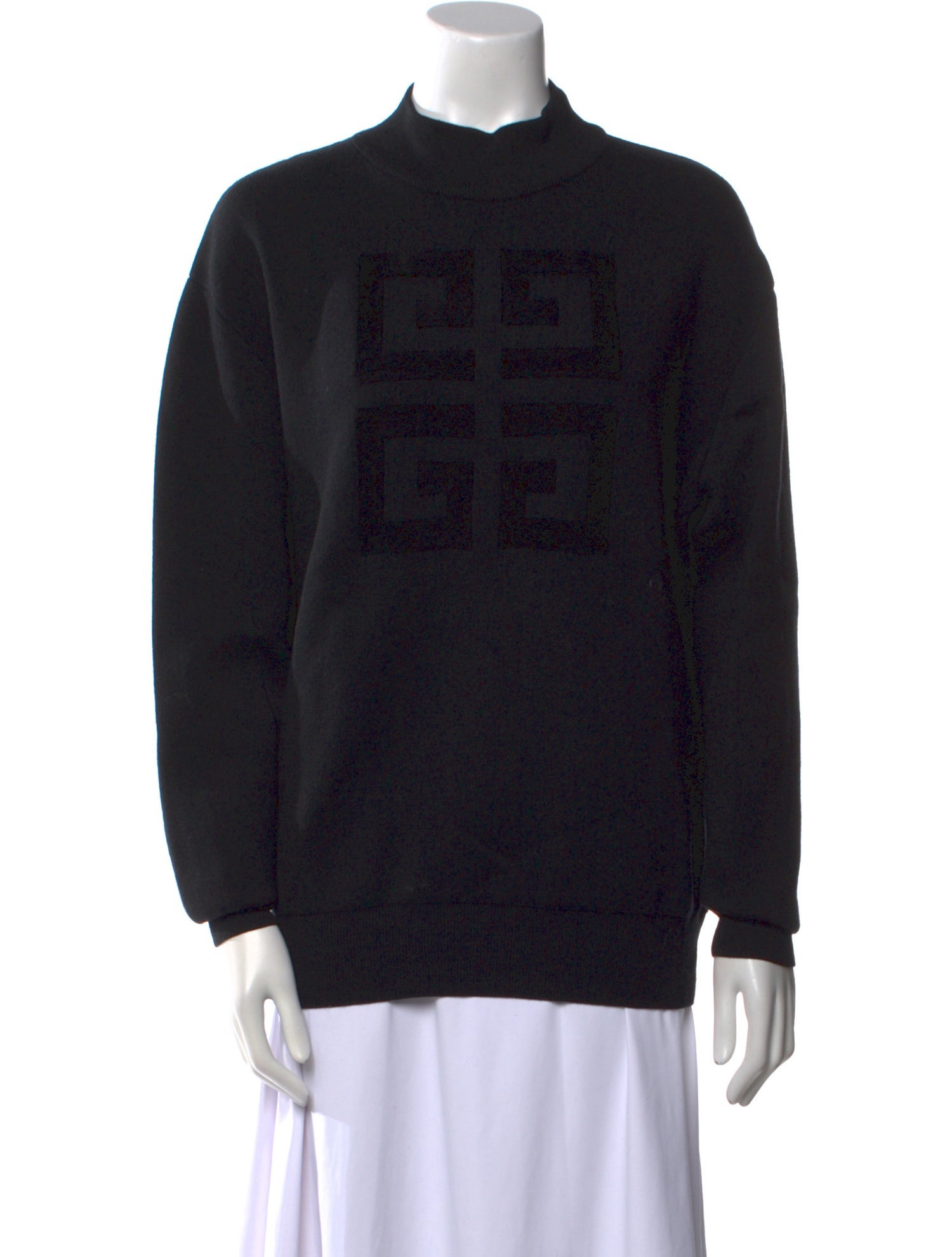 Givenchy Wool Graphic Print Sweater