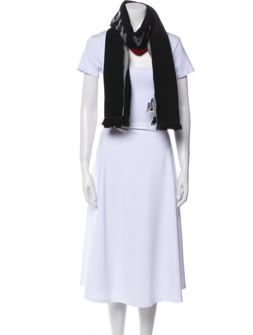 Givenchy Wool Printed Scarf