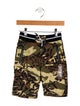 Givenchy Boys' Camouflage Jersey Shorts