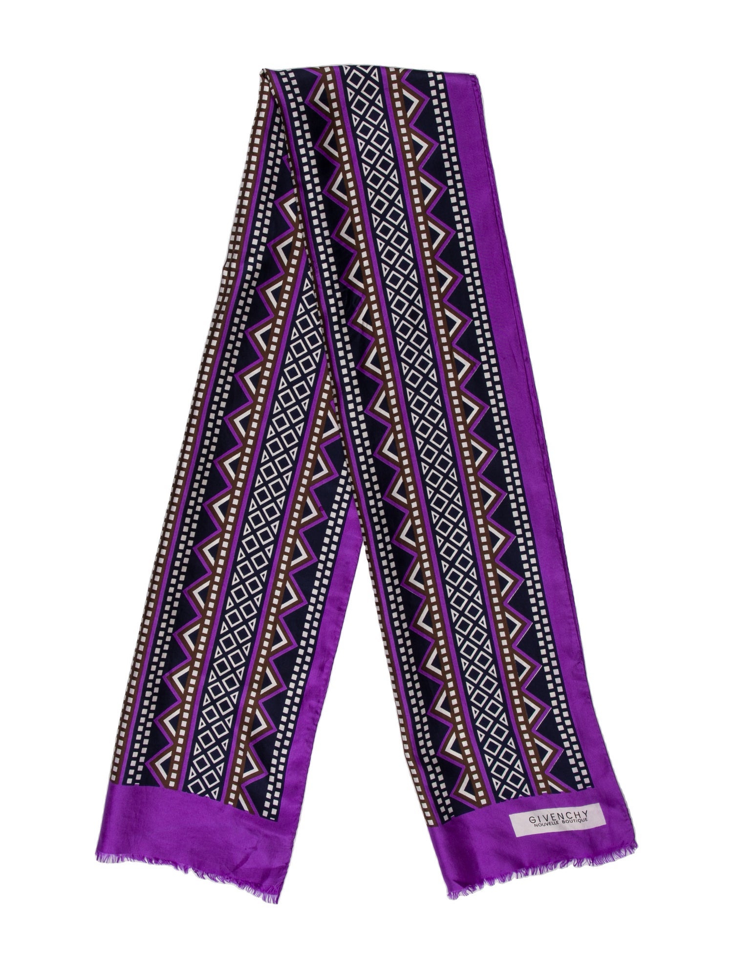 Givenchy Silk Printed Scarf