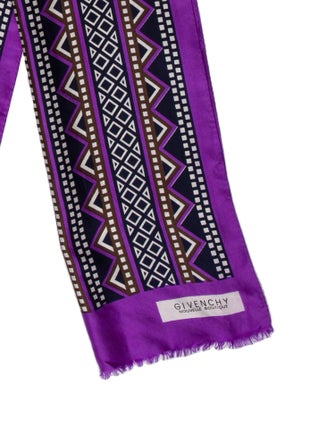 Givenchy Silk Printed Scarf