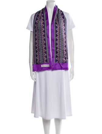 Givenchy Silk Printed Scarf