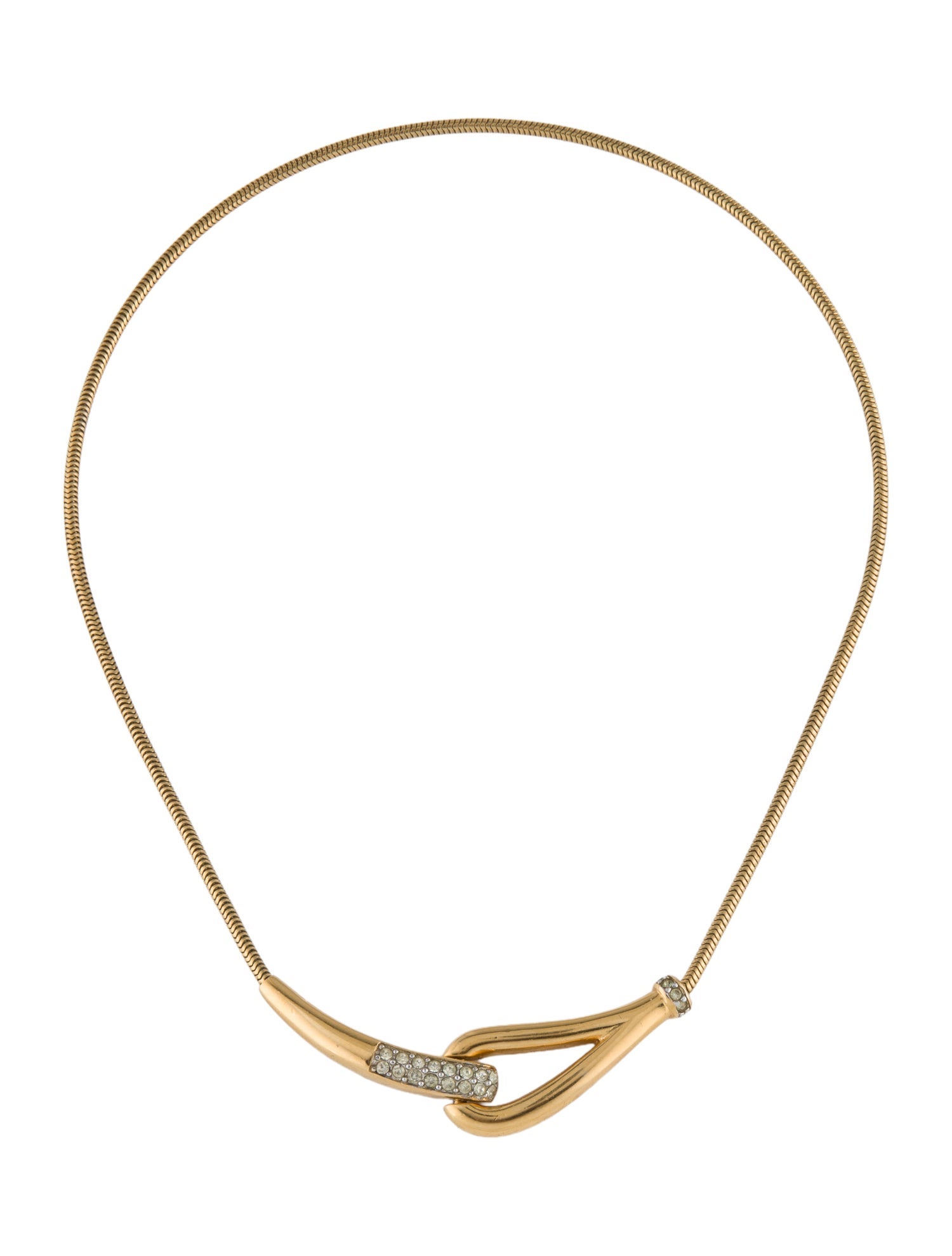 Givenchy Crystal Collar Necklace