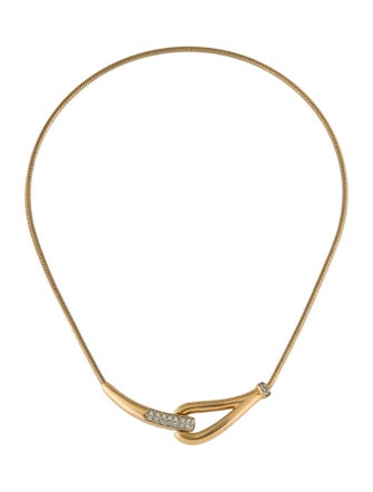 Givenchy Crystal Collar Necklace