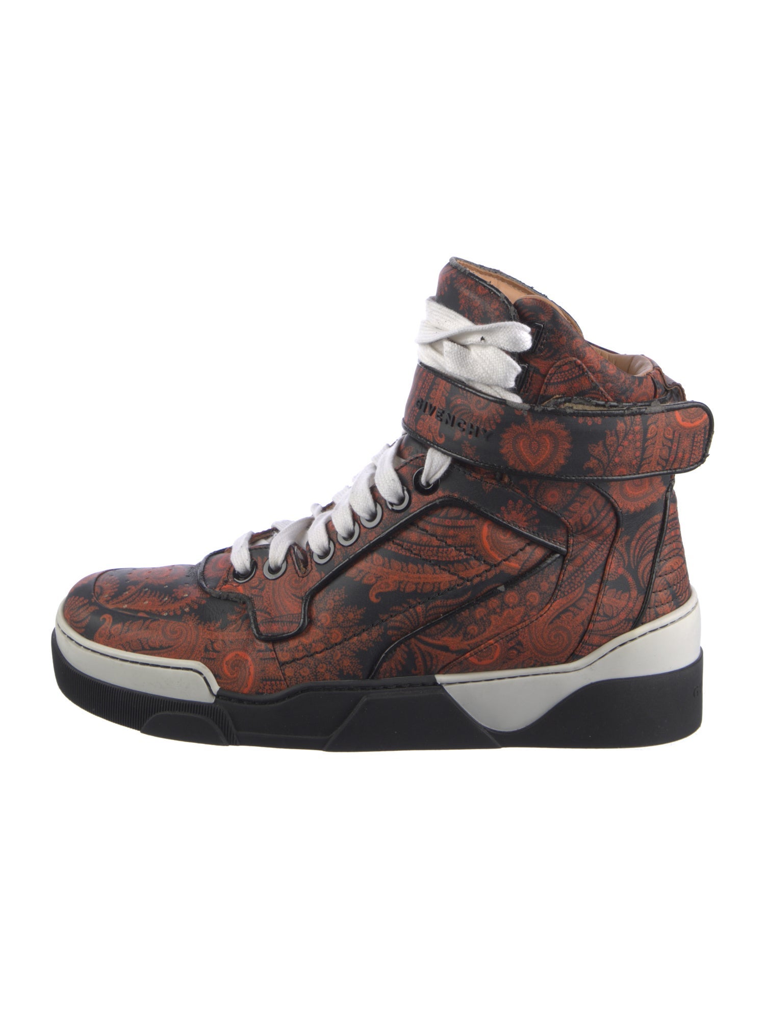 Givenchy Leather Printed Sneakers