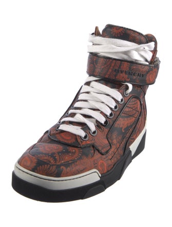 Givenchy Leather Printed Sneakers