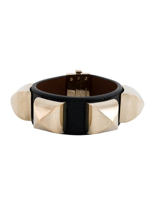 Givenchy Leather Stud Wrap Bracelet