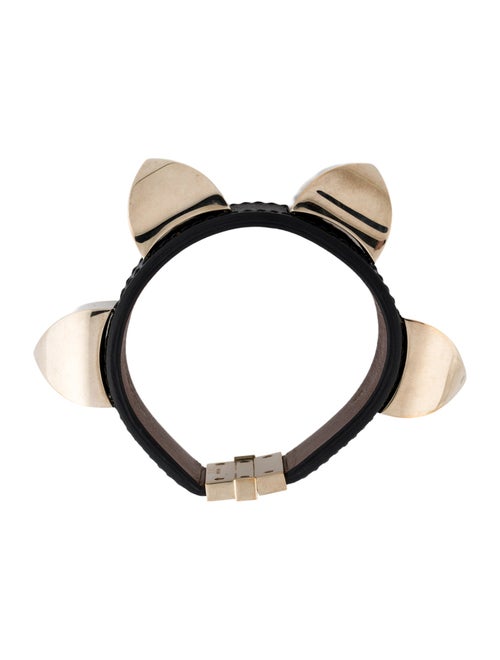 Givenchy Leather Stud Wrap Bracelet