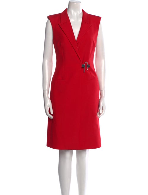 Givenchy Wool Knee-Length Dress