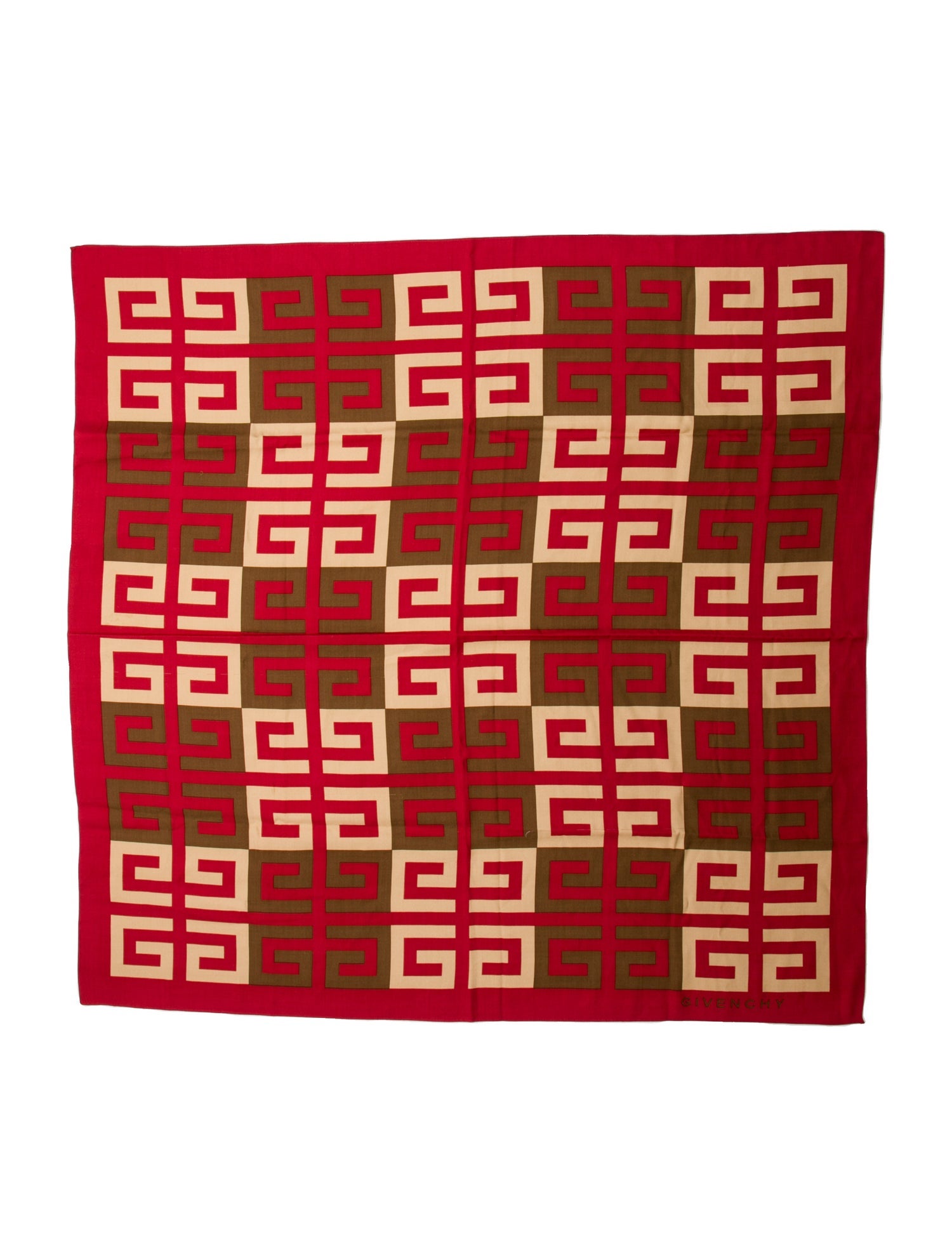 Givenchy Silk Printed Scarf