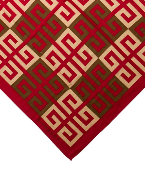 Givenchy Silk Printed Scarf