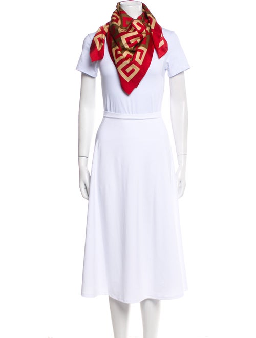 Givenchy Silk Printed Scarf