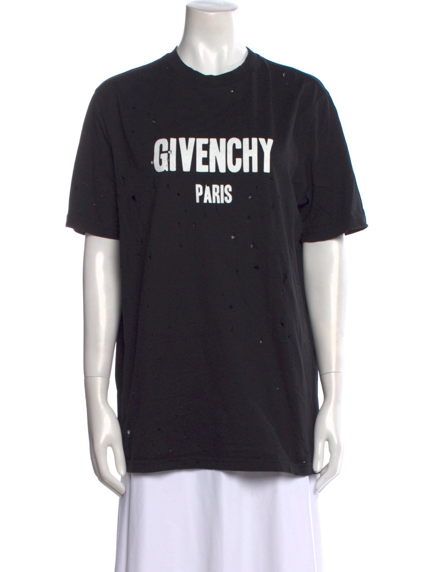 Givenchy Graphic Print Crew Neck T-Shirt