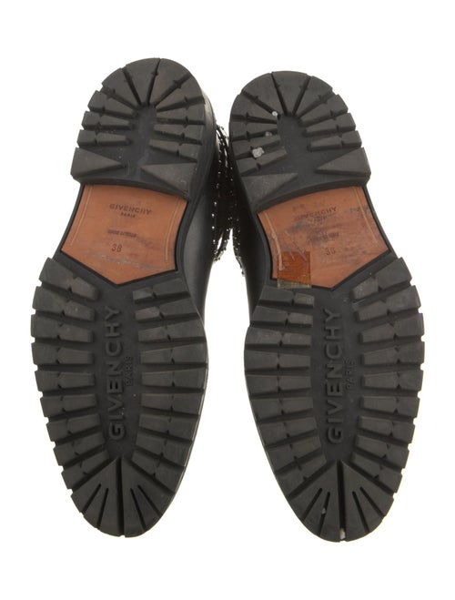 Givenchy Leather Studded Accents Chelsea Boots