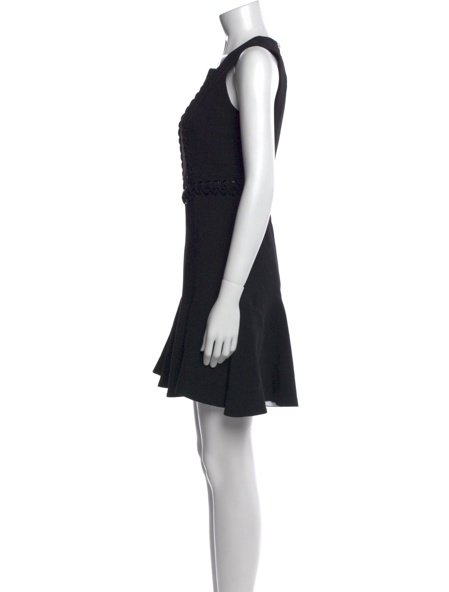 Givenchy Square Neckline Mini Dress