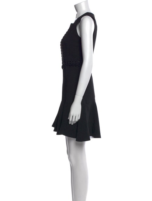 Givenchy Square Neckline Mini Dress