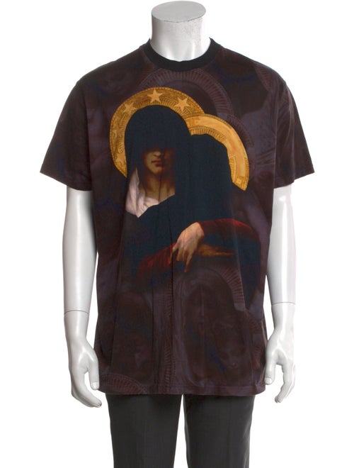 Givenchy Graphic Print Crew Neck T-Shirt
