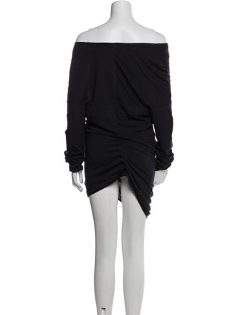 Givenchy Off-The-Shoulder Knee-Length Dress