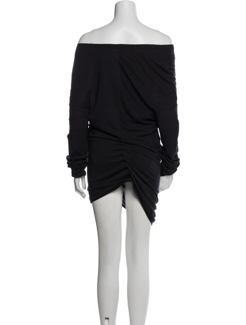Givenchy Off-The-Shoulder Knee-Length Dress