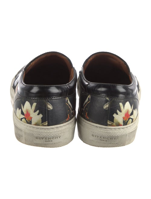 Givenchy Leather Floral Print Sneakers
