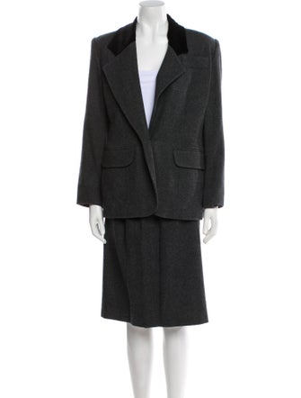 Givenchy Wool Skirt Suit