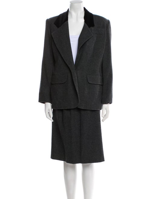 Givenchy Wool Skirt Suit